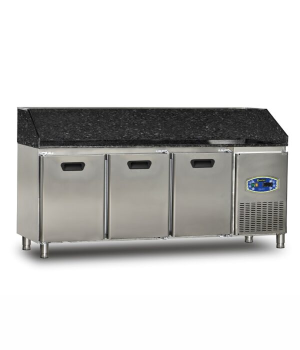 22TBF3S-70-GR یخچال رومیزی با گرانیت سه درب