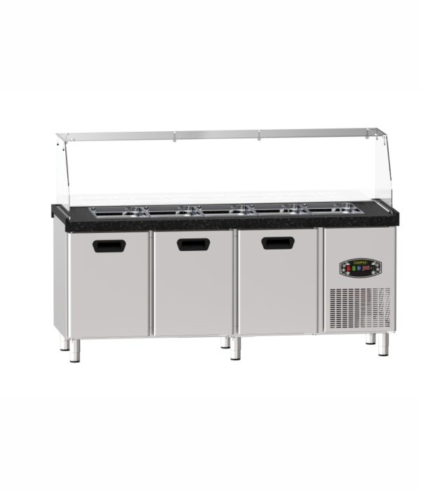 22TBF0S3.1-PA70 کانتر گرم سه درب